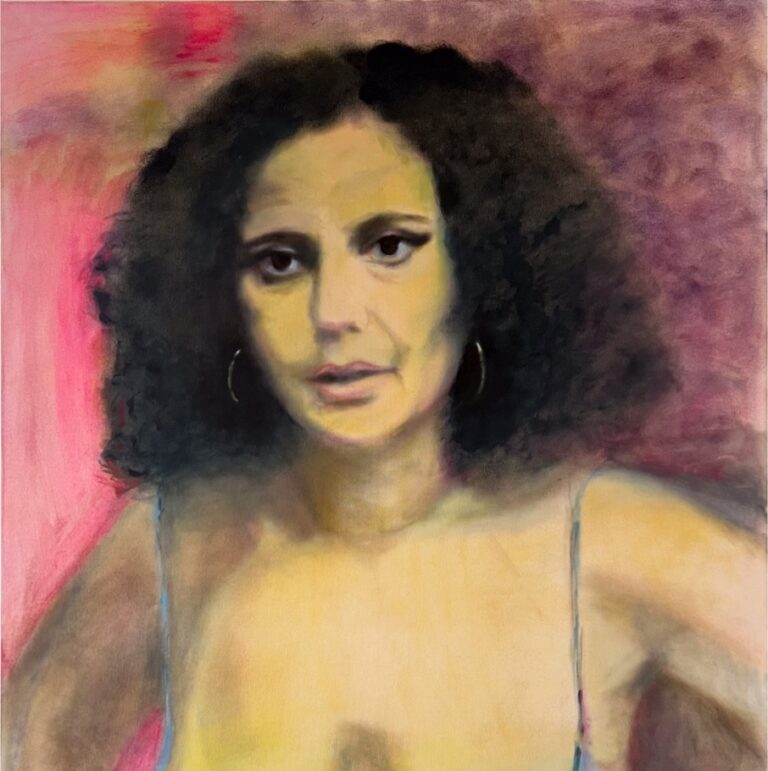 Julie Garfield, painter, Lift Trucks Art Croton Falls NY